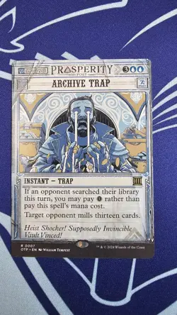 Archive Trap Outlaws of Thunder Junction: Breaking News Regular - Image 1