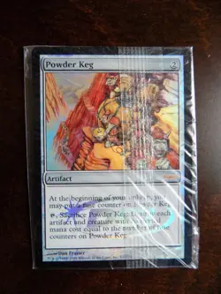MTG DCI Promo Foil - 1 x Powder Keg (NM) - Image 1