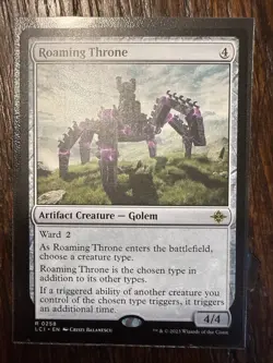 Roaming Throne The Lost Caverns of Ixalan Regular - Image 1