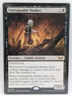 Unstoppable Slasher (0119) Duskmourn: House of Horror Regular - Image 1