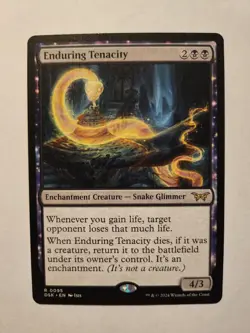 Enduring Tenacity Duskmourn: House of Horror Regular NM R 0095 - Image 1