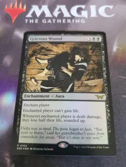 Mtg. Grievous Wound. Foil. Duskmourn. Pack Fresh - Image 1