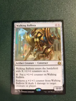 MTG Magic: Aether Revolt: Walking Ballista #181/184 Rare - MP - Image 1