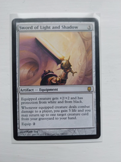 MTG [Magic the Gathering] Sword of Light & Shadow Darksteel Commander Premodern - Image 1