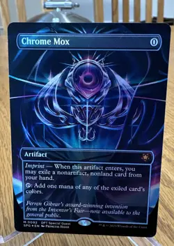 MTG - Chrome Mox (Borderless Foil) - Special Guests - Aetherdrift NM - Image 1