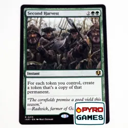 Second Harvest - Innistrad Remastered - Rare R 0213 - (Very Good Condition) -... - Image 1