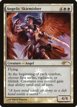 Angelic Skirmisher - Foil Promo Gatecrash MP MTG - Image 1