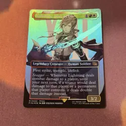 Lightning, Army Of One Showcase Foil, MTG Single, FIN 0400 Mythic NM - Image 1