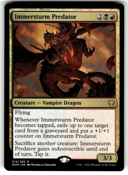 Immersturm Predator Kaldheim Regular MTG - Image 1