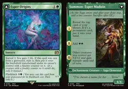 Esper Origins // Summon: Esper Maduin FIN NM MTG - Image 1