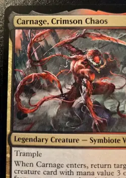 Carnage, Crimson Chaos 0125 Rare Spider-Man Magic: The Gathering - Image 2