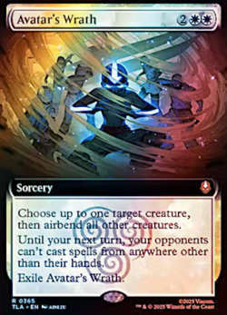 Avatar's Wrath (Extended Art) Avatar: The Last Airbender Foil - Image 1