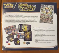 Pokemon Surging Sparks ETB Elite Trainer Box (FACTORY SEALED) - Image 2