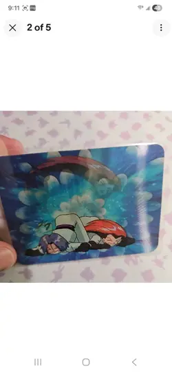 Pokemon Lenticular Team Rocket Card Viz Video Pioneer PIKA-0025D - 3D Promo LP - Image 2