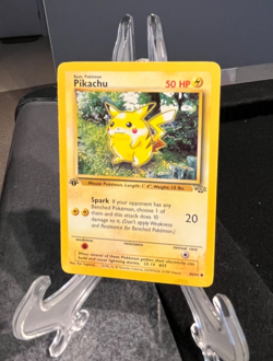 1999 Pokemon PIKACHU Jungle Set 1ST EDITION 60/64 WOTC NM - Image 1