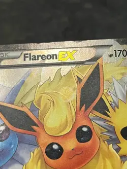 Pokemon TCG Flareon EX RC28/RC32 Generations Radiant Collection Full Art HP - Image 4