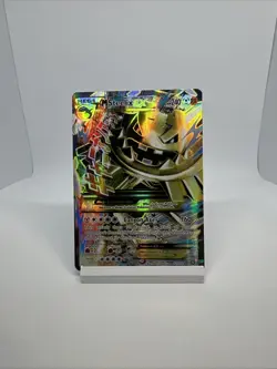 2016 Pokemon XY Steam Siege Mega M Steelix Full Art Ultra Rare EX 109/114 - Image 2
