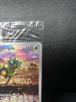 Pokemon TCG Teal Mask Ogerpon EX 123 Promo Twilight Masquerade SEALED - Image 3