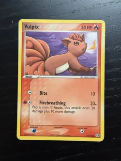 Pokemon TCG Vulpix EX Emerald 72/106 Regular Common - Image 1