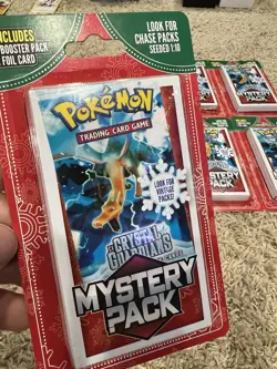Lot (10) Pokemon Walmart Holiday Mystery Pack Seeded Chase 1:10 Charizard - Image 2