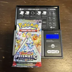 21.62g HEAVY - Pokemon TCG Prismatic Evolution Booster Pack!Possible GOD - Image 1