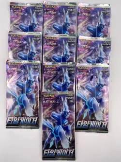 KOREAN POKEMON TCG SCWORD & SHIELD TIME GAZER 10 FACTORY SEALED BOOSTER PACKS B2 - Image 1