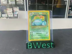 Venusaur Base Set Rare 15/102 Pokemon MP/HP 1999 - Image 1