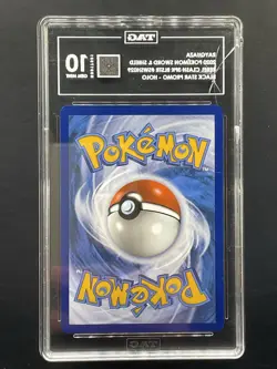 DAMAGED SLAB. 2020 POKEMON BLACK STAR PROMOS COSMOS HOLO SWSH029 RAYQUAZA TAG 10 - Image 2