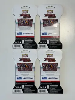 4x Pokemon TCG Scarlet & Violet Destined Rivals Sleeved Packs BRAND NEW Art Set - Image 2