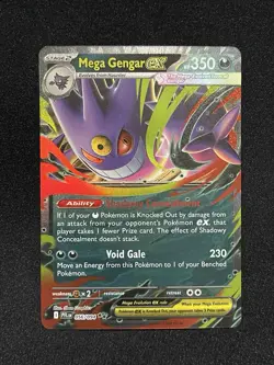POKEMON MEGA GENGAR EX 056/094 PHANTASMAL FLAMES ENGLISH NM MINT CONDITION 2 - Image 1