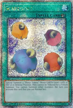 x1 Scapegoat - MP24-EN008 - Quarter Century Secret Rare - 1st Edition Yu-Gi-Oh! - Image 1