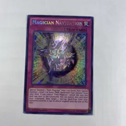 Yugioh Magician Navigation MP17-EN110 Secret Rare 1st Ed NM - Image 1