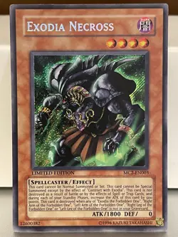 Exodia Necross - MC2-EN003 - Secret Rare - Limited Edition - LP - Image 1