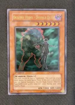 Destiny Hero - Double Dude (UTR) POTD-EN012 Power of the Duelist-1st Edition 1st - Image 1