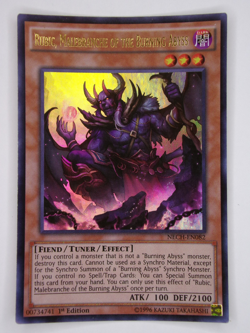 Yugioh! LP Rubic, Malebranche of the Burning Abyss - NECH-EN082 - Ultra Rare - 1 - Image 1