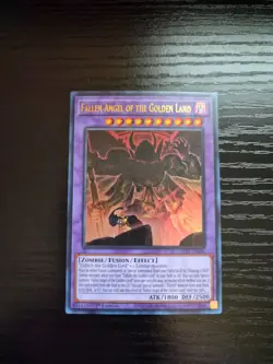 Yugioh - Fallen Angel of the Golden Land - Ultra Rare - ALIN-EN036 - Image 1