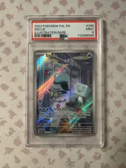 Pokemon TCG Eiscue Scarlet & Violet Paldea Evolved Holo Card 205/193 IR PSA 9 MT - Image 1