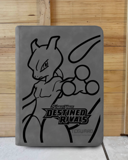Pokemon Laser Engraved Trading Card Binder Destined Rivals (Made To Order) - Image 1