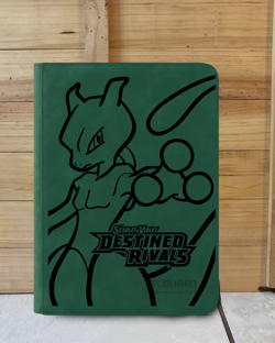 Pokemon Laser Engraved Trading Card Binder Destined Rivals (Made To Order) - Image 5