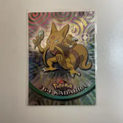 VINTAGE 1999 Topps Pokemon TV Animation #64 Kadabra Foil Card NM - Image 1