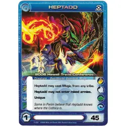 Chaotic HEPTADD Promo Card - Ripple Foil - Pick your energy - Image 3