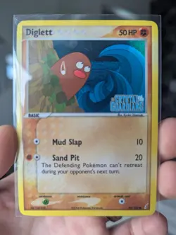 Diglett Reverse Holo Pokemon Card 50/10 Crystal Guardians NM Near Mint - Image 1
