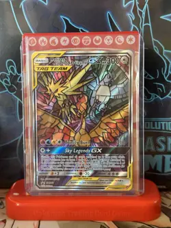 Moltres Zapados Articuno GX Tag Team Promo SM210 Pokemon Card TCG NM Condition - Image 1