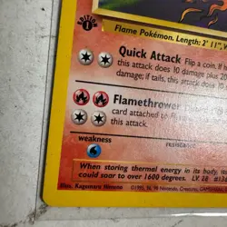 Flareon 19/64 Pokemon Jungle Set 1st Edition Holo Rare Trading Card Game TCG - Image 2