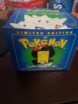 Limited Edition Pokemon TCG 23K Gold-Plated Trading Card in ball w/box - Togepi - Image 3