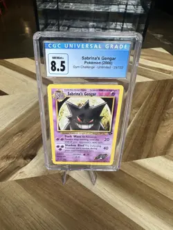 CGC 8.5 Sabrina's Gengar Gym Challenge 1st Edition 29/132 Pokemon Card - Image 1