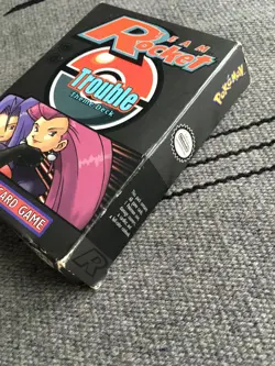 Vintage Pokemon Team Rocket Trouble Devastation Theme Deck Card Lists Boxes Only - Image 5