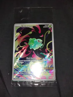 Pokemon TCG Bulbasaur Illustration Rare Mega Evolutions Card #133/132 - Image 1