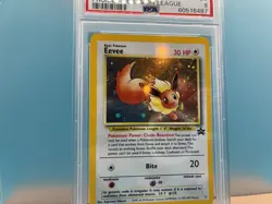 Eevee #11 Black Star Promo -Holo | PSA Graded Pokemon Card 2000 - PSA 8 NM - MT - Image 1