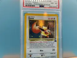Eevee #11 Black Star Promo -Holo | PSA Graded Pokemon Card 2000 - PSA 8 NM - MT - Image 2